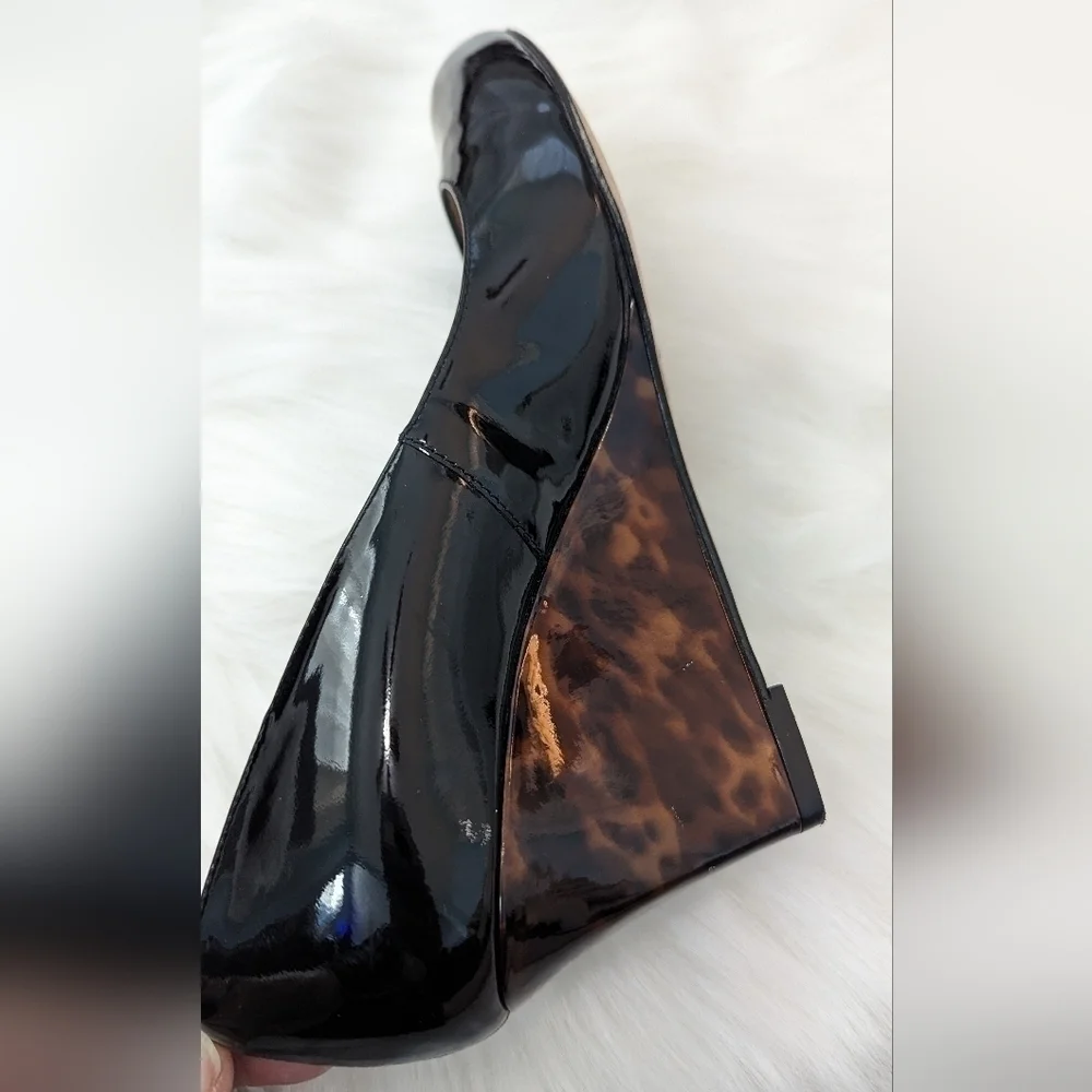 LK Bennett London Black  Wedge Size 36 1/2